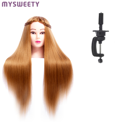 head dolls for hairdressers 80cm hair synthetic mannequin head hairstyles  Female Mannequin Hairdressing Styling Training Head - AliExpress