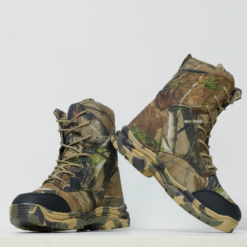 Winter Outdoor Combat Men's Boots Tactical Boots Military Boot Commando Mountaineering Camouflage Boot Cotton Shoe Military Shoe ► Photo 1/6