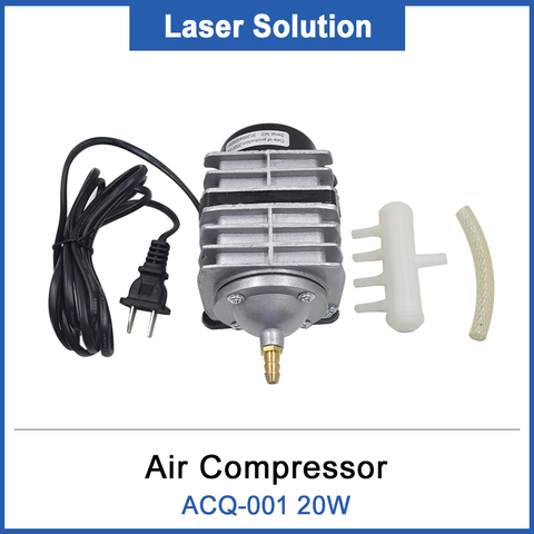DRAGON DIAMOND 20W Air Compressor Pump ACQ-001 Laser Engraver Electrical Magnetic 25Lpm For CO2 Laser Cutting Machine ► Photo 1/6