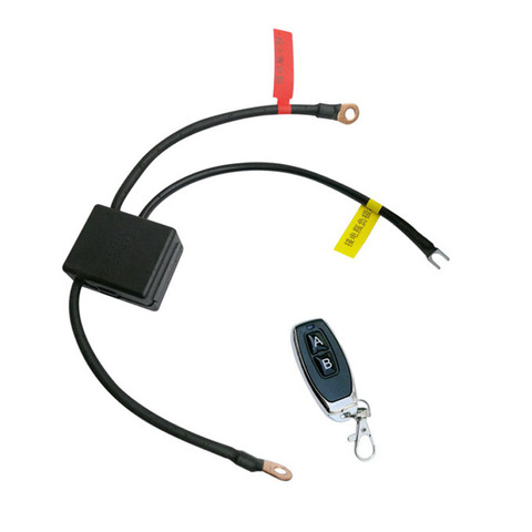 Motorcycle Battery Switches Wireless Remote Control Battery Disconnect Cut Off Isolator 12v Universal ► Photo 1/5