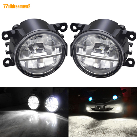 LED Fog Light For Subaru Forester WRX STI Outback BRZ Impreza Justy Levorg XV Legacy Car Front Bumper Fog Lamp DRL 30W 12V ► Photo 1/6