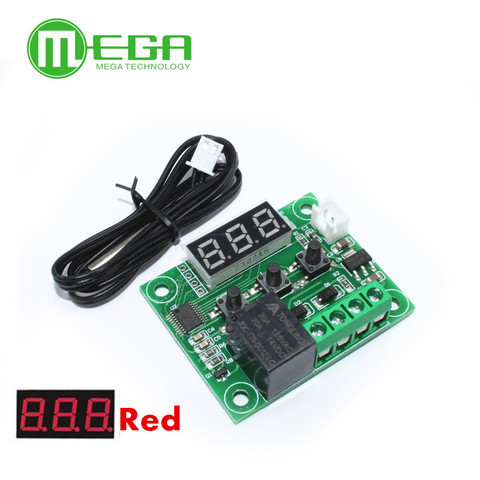 10PC W1209 DC 12V heat cool temp thermostat temperature control switch temperature controller thermometer thermo controller ► Photo 1/4