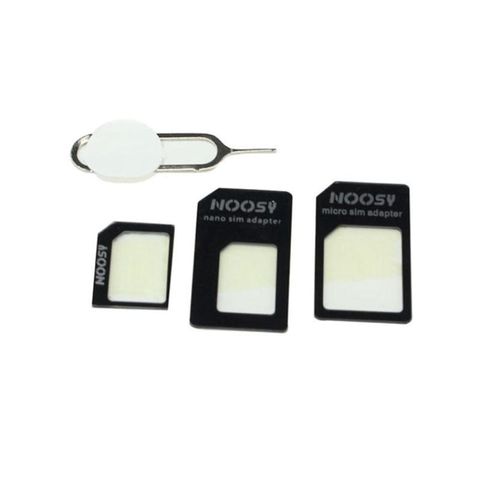 4 in 1 Convert Nano SIM Card to Micro Standard Adapter For iPhone  for Samsung 4G LTE USB Wireless Router ► Photo 1/5