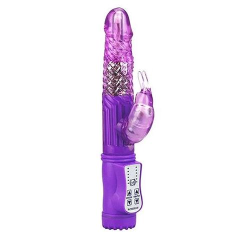 12 Modes Jelly Vibration Rotation Rabbit G Spot Vibrator Massager Sexy Wand Swirling beads and vibrating swan sex toys for woman ► Photo 1/6