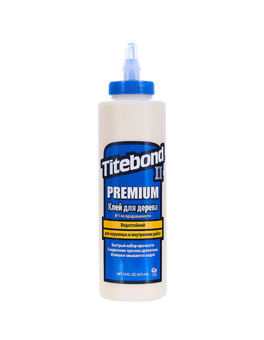 Glue Titebond II for столярных works moistureproof 473 ml glue PVA столярный for wood moistureproof ► Photo 1/1