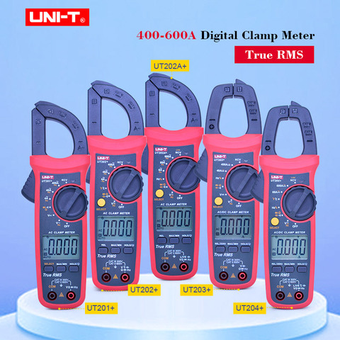 UNI-T True RMS Clamp meter UT201+/UT202+/UT203+/UT204+ 400-600A false detection protection Auto range high precision multimeter ► Photo 1/6