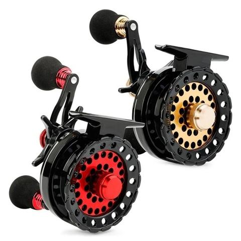 6+1 Ball Bearings High Speed Gear Ratio Smooth Left Right Fishing Reel Tackle Carbon Fiber Drag Power Carp Fishing Tackles ► Photo 1/6