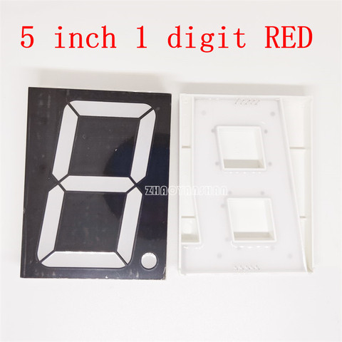 1pcs X 5inch 1digit RED 8 segment led display 50101AS/50101BS ► Photo 1/2