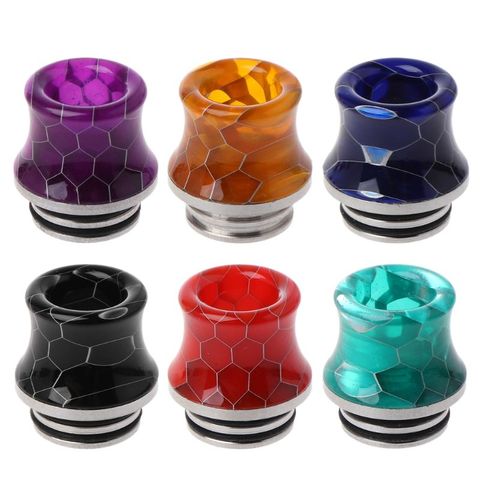 810 Stainless Steel Resin Wire Bore Drip Tip Drip Nozzle Mouthpiece for TFV12 Prince Atomizer Vape Tank Elronic Cigarette Acc ► Photo 1/6
