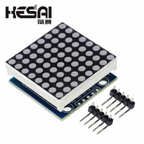 MAX7219 Dot Matrix Module Microcontroller LED Module Display Module MAX7219 DIY Kit ► Photo 1/5