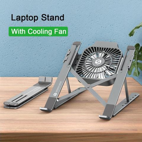 Aluminum Laptop Holder For MacBook Air Pro Notebook Laptop Stand Bracket Foldable ABS Laptop Holder For PC Notebook Dell HP ► Photo 1/6