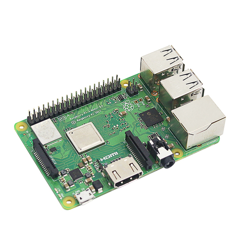 Raspberry 3 Model B + Board 1.4GHz 64-bit quad-core ARM Cortex-A53 CPU with WiFi&Bluetooth ► Photo 1/6