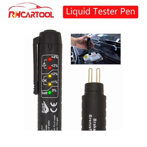OBD2 Diagnostic tool Brake Fluid Liquid Tester Pen With 5 LED Car Auto Vehicle Tools Diagnostic Tools Mini Brake Fluid Tester ► Photo 1/5