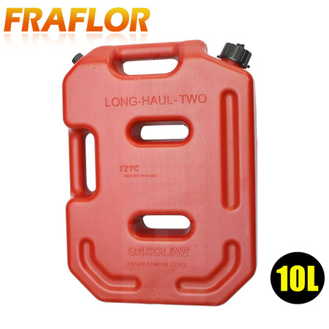 10 Litre Jerrycan Plastic Fuel Tank Spare Petrol Oil Jerry Can Car Motorcycle ATV SUV UTV Gasoline Storage Tanks Jerri Cans ► Photo 1/6