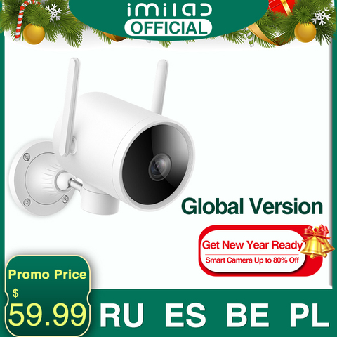 Global Version Imilab EC3 Outdoor Mijia  Ip camera Update Global Version 2K HD CCTV Wi-Fi hotspot router rotatable ► Photo 1/6