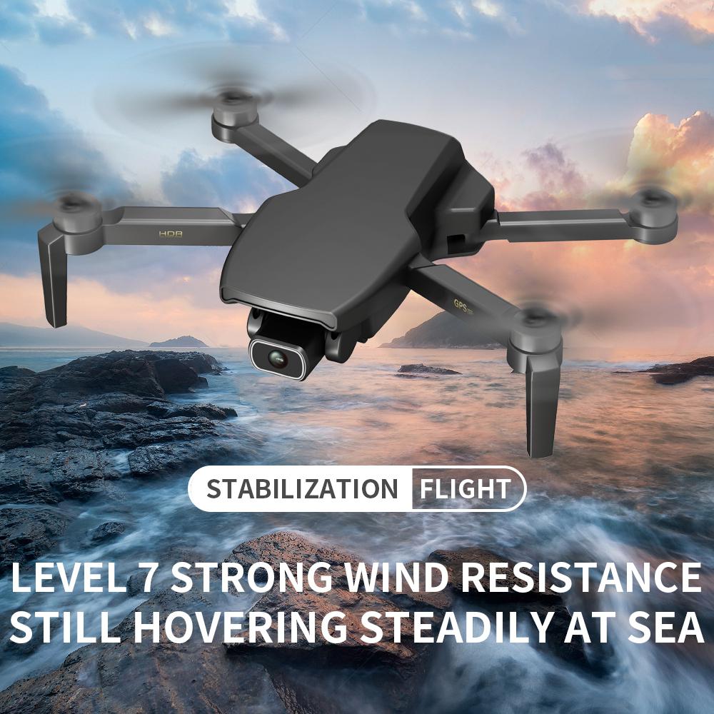 GPS Drone 4K HD Dual Camera 5G Wifi FPV Wind Resistance Foldable RC Quadcopter 