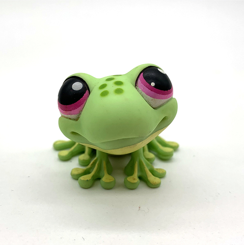 Little Animal Model Toys Pet Shop Mini Frog Cat Puppy Old Toys With magnet Action Figures Kids toys Children gift ► Photo 1/4