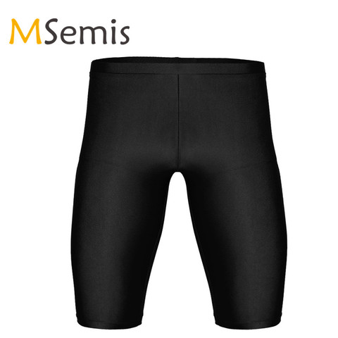 Mens Compression Sports Shorts Summer Running Tight Short Pants Sportswear Elastic Leisure Tight Shorts Quick Dry Sports Legging ► Photo 1/6