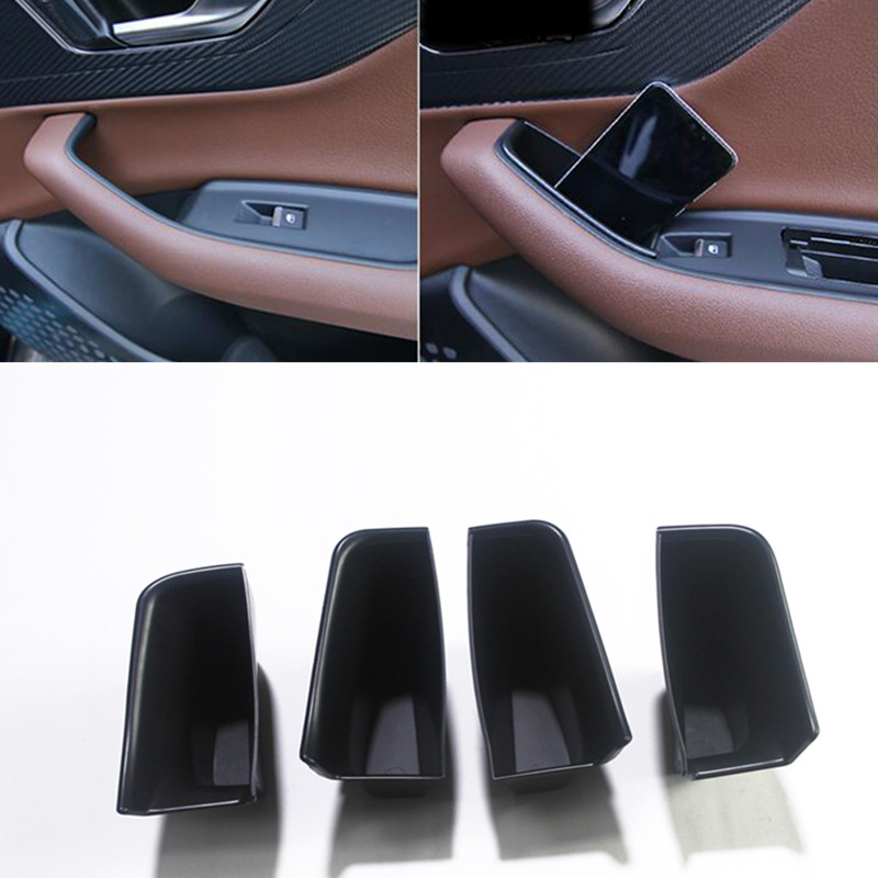 Grey Interior Auto Sun Glasses Case Box Holder For Audi Q7 4M 2016 2017