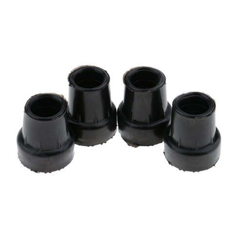 4pcs Anti-skid Stable Shock Absorb Walking Stick End Crutch Cane Tips 19mm ► Photo 1/6