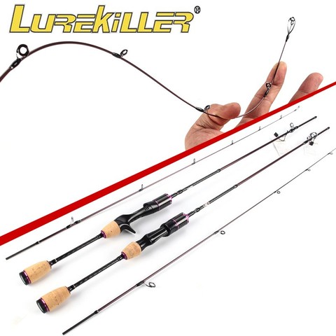 L+UL Double Tips Fishing Rod Trout Fishing Light Rod Spinning