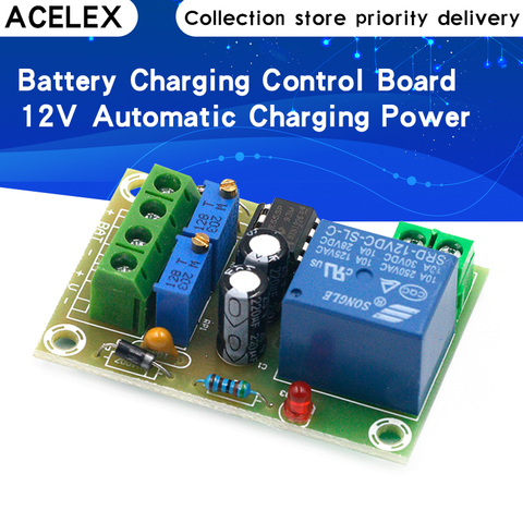 High Quality XH-M601 Battery Charging Control Board 12V Intelligent Charger Power Control Panel Automatic Charging Power ► Photo 1/6