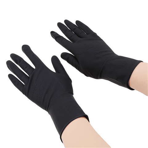 New Black Glove Styling Hairdressing Accessories High Quality Hair Straightener Perm Curling Hairdressing Heat Resistant Glove ► Photo 1/6