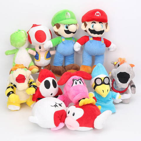 Mario Plush Characters Bowser  Super Mario Bros Bowser Plush - Super Mario  Plush Toy - Aliexpress
