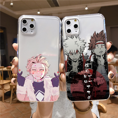 Anime My Hero Academia deku bakugou Boku no Hero Academia Phone Case For iphone 11 Pro 8 7 6 Plus X XS MAX SE2022XR Fundas Coque ► Photo 1/6