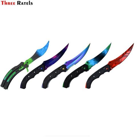Three Ratels FC492 for CS GO Karambit Knife Graphics Car Stickers Colorful Fashion Laptop SUV JDM Camper Waterproof Vinyl Decals ► Photo 1/4