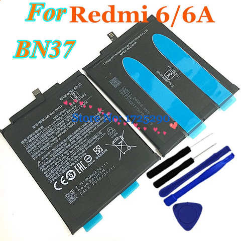 Price History Review On New Original High Quality 3000mah Bn37 Battery For Xiaomi Redmi 6 6a Bn47 4000mah For Redmi 6 Pro 6pro Battery Tools Aliexpress Seller Trusted Alen Store Alitools Io