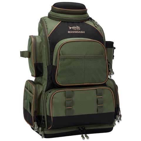 Bassdash Multifunctional Fishing Tackle Backpack Lightweight Tactical Soft Tackle Box with Protective Rain Cover ► Photo 1/6