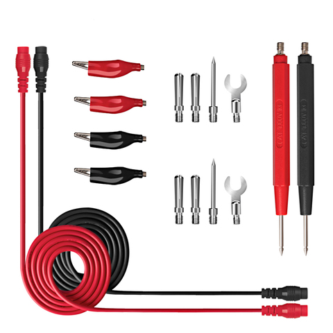 16Pcs Multifunctional Digital Test Lead Set Super Sharp Tips Silicone Test Lines Electronic Test Probe Kit ► Photo 1/6