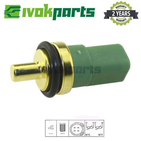 ECT Coolant Temperature Sensor Water Temp Switch For Audi A3 A4 A6 B5 C5 TT RS6 Quattro 1.2 2.0 2.4 1.4 1.8 T 078919501C ► Photo 1/6