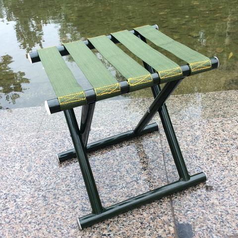 Outdoor Hiking Travel Portable Chair Super Strong Folding Stool Heavy Duty Seat ► Photo 1/6
