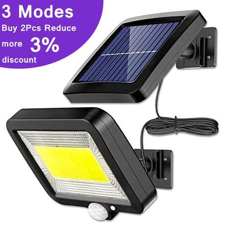 120LED Solar Powered Light Outdoors Motion Sensor Sunlight Waterproof Wall Emergency Street Security Lamp for Garden Decoration ► Photo 1/6