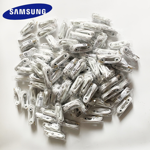 Original SAMSUNG Earphone EHS64 Wholesale 5/10/15/20/50 Pieces Wired 3.5mm In-ear Headsets with Mic for huawei Xiaomi smartphone ► Photo 1/6