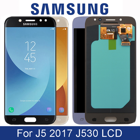 Buy Online Original 5 2 Super Amoled Screen For Samsung Galaxy J530 J530f Sm J530f J5 17 Lcd Display Touch Screen Digitizer Assembly Alitools