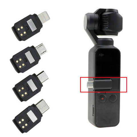 Phone Connector for DJI OSMO Pocket Handheld Gimbal Android Positive Reverse Type-c for Lightning Cable Data Adapter Accessories ► Photo 1/6