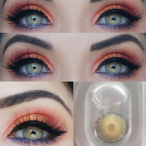 100% Cover Deep color eyes Cosplay Daily wear Contact lens  halloween contact lenses ► Photo 1/6