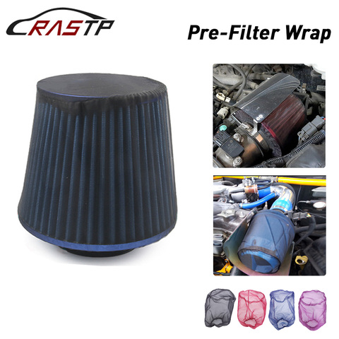 Car Air Intake Filter Protective Cover Oilproof Dustproof for Cylindrical High Flow Air Intake Filter RS-OFI048-Short ► Photo 1/6