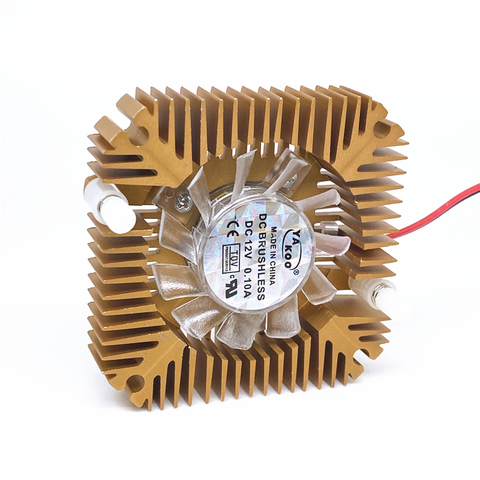 2pcs DC12V 0.1A 55mm BGA fan Graphics Card Fan Bridge chips fan with Heat sink Cooler cooling Fan 2pin ► Photo 1/6