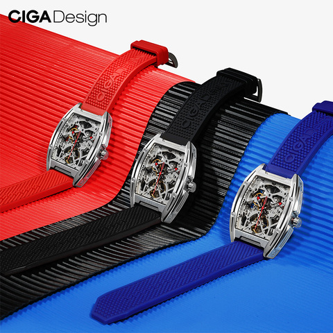CIGA DESIGN Food-grade Silicone Strap For Automatic Mechanical Watch ► Photo 1/6