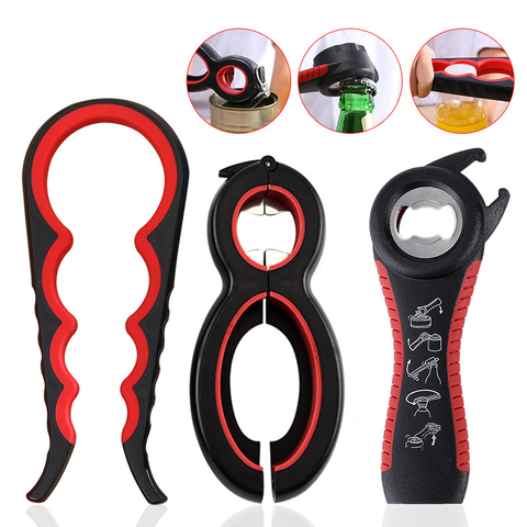 Multi Function Twist Bottle Opener, All in One Jar 8 shaped Gripper Can Wine Beer Lid Twist Off Jar Opener Claw ► Photo 1/4