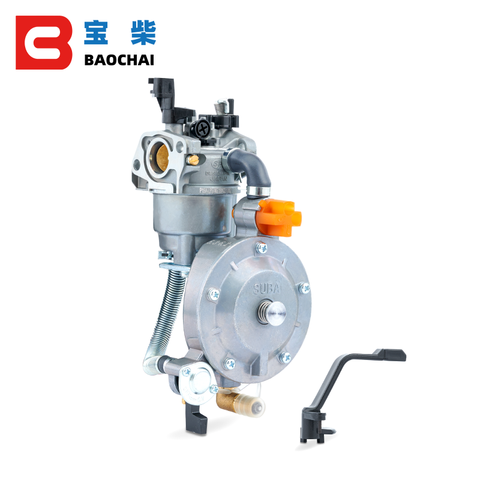 ER2500 2KW 168F Gasoline generator parts Engine double use LPG Manual carburetor kit assy ► Photo 1/6