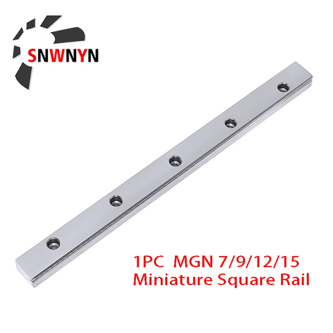 12mm MGN Miniature Linear Guide Rail MGN7 MGN9 MGN12 MGN15 200 300 350 400 450 500 550 600 800 1000 1200mm 3D Printer Slide 1PC ► Photo 1/1