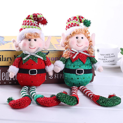 History Review On Christmas Long Legged Elf Doll Kids Toys Tree Ornaments Handmade Holiday Home Party Decor New Year Gifts Aliexpress Er O Heart Homedecor - Christmas Elf Decorations Home