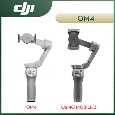 DJI OM4 OSMO Mobile 4 OSMO Mobile 3 Mobile 3 Combo 3-Axis Stabilizer Selfie Stick for Smartphone with Magnetic Design in Stock ► Photo 1/6