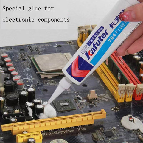 705 Silicone Clear Sealing Glue Waterproof Heat Resist for Electron Component Sealing Electronic Component Glue  Super Glue ► Photo 1/6