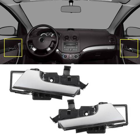 Car Interior Door Handle Right/Left For Chevrolet Aveo 2007 2008 2009 2010 2011 Aveo5 for Pontiac G3 96462710 car styling ► Photo 1/6